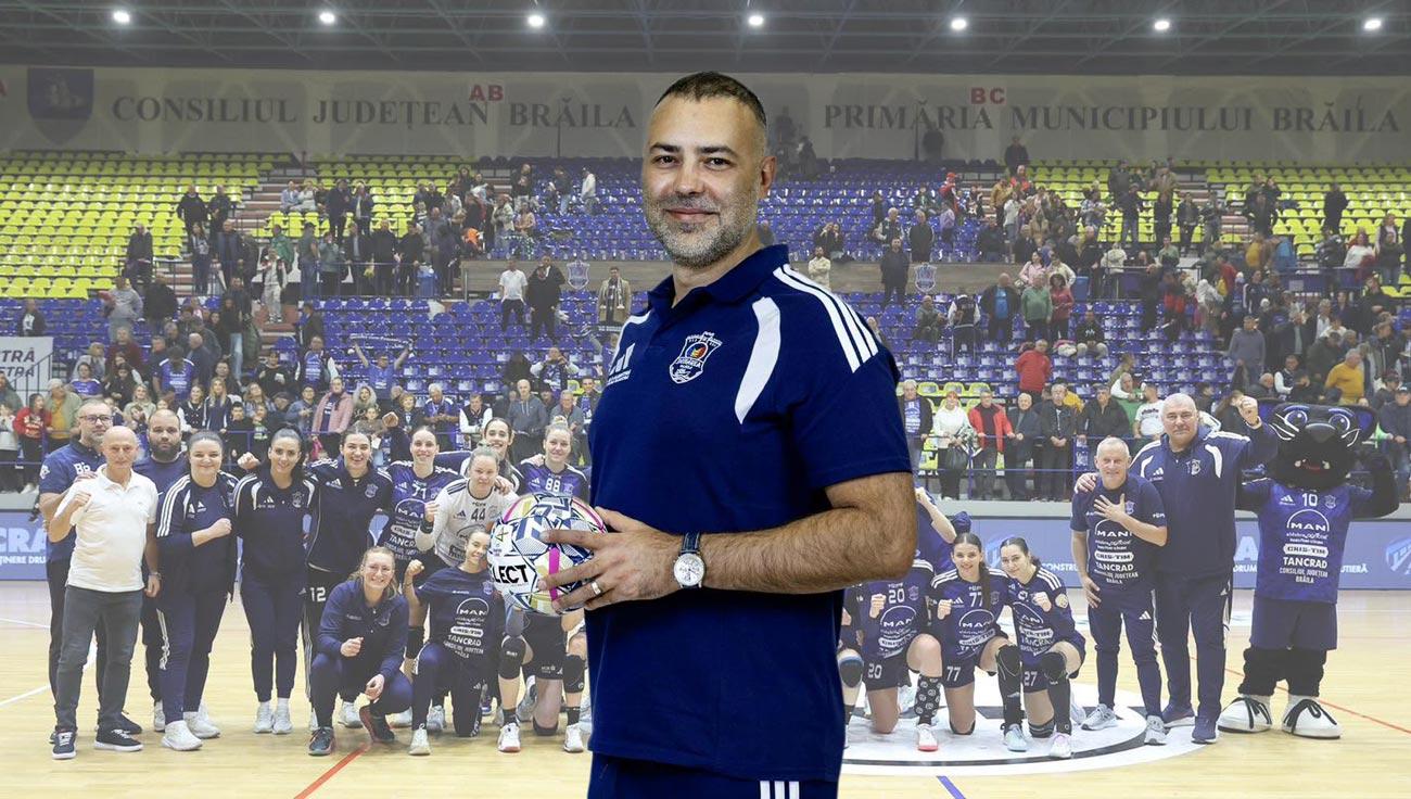 HC Dunărea Brăila țintește aurul în România și în Europa