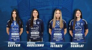 Patru handbaliste de la HC Dunărea convocate la lotul național de tineret