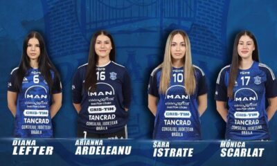 Patru handbaliste de la HC Dunărea convocate la lotul național de tineret
