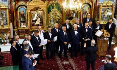 Corul bărbătesc „Armonia”, omagiat la Sfântu Gheorghe