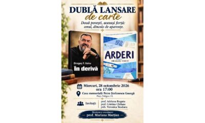Dr. Dragoș F. Voicu, dublă lansare de carte