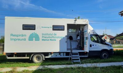 Caravana Screening TB la Brăila - Investigații gratuite de depistare precoce a tuberculozei și a altor afecțiuni pulmonare și cardiace