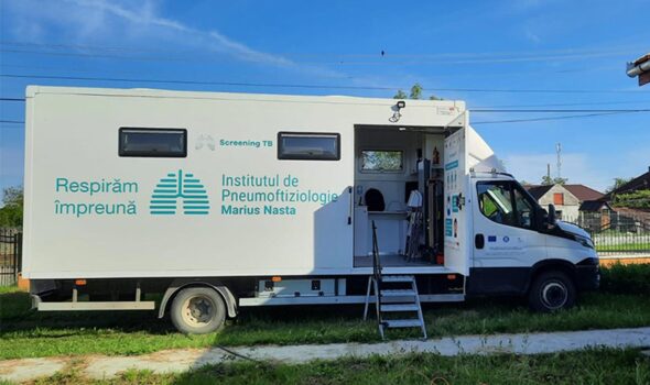 Caravana Screening TB la Brăila – Investigații gratuite de depistare precoce a tuberculozei și a altor afecțiuni pulmonare și cardiace