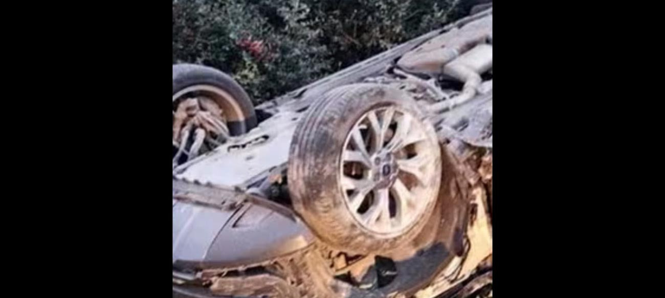 Un bucureștean s-a răsturnat cu mașina lângă stațiunea Lacu Sărat
