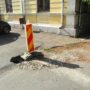 Pericol pentru elevi dar și pentru ceilalți pietoni, în zona Colegiului ”Murgoci”