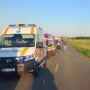 Pompierii brăileni în prima linie, zi și noapte